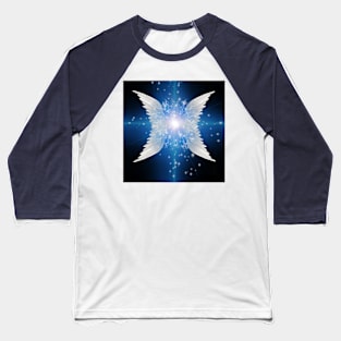 Angel winged star Baseball T-Shirt